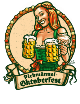 Pichmännel-Oktoberfest Dresden | 26. September - 12. Oktober 2024 | Festzelt RINNE Dresden Ostragehege - Logo