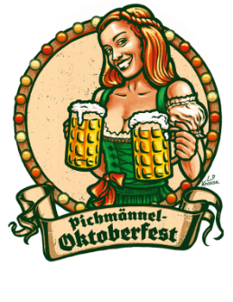 Pichmännel-Oktoberfest Dresden | 25. September - 11. Oktober 2025 | Festzelt RINNE Dresden Ostragehege - Logo